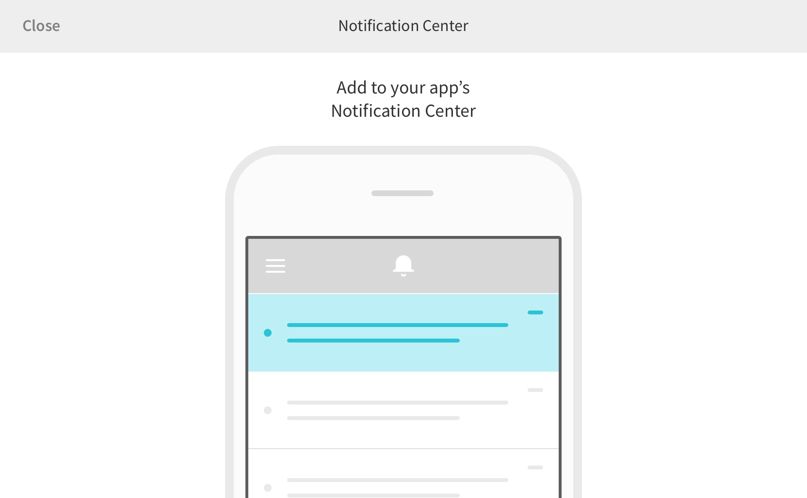 Notification Center Preview
